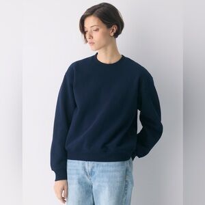 Aritzia Cozy Sweatfleece Perfect Crew Sweatshirt Admiral Size XXS